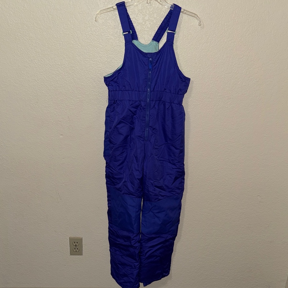 Girls All in Motion Kids Royal Blue Overalls